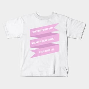 sometimes i worry fleabag Kids T-Shirt